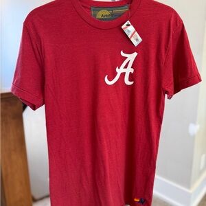 Aviator Nation Men’s Alabama Special Edition 'A' Logo T‑Shirt with flash size S